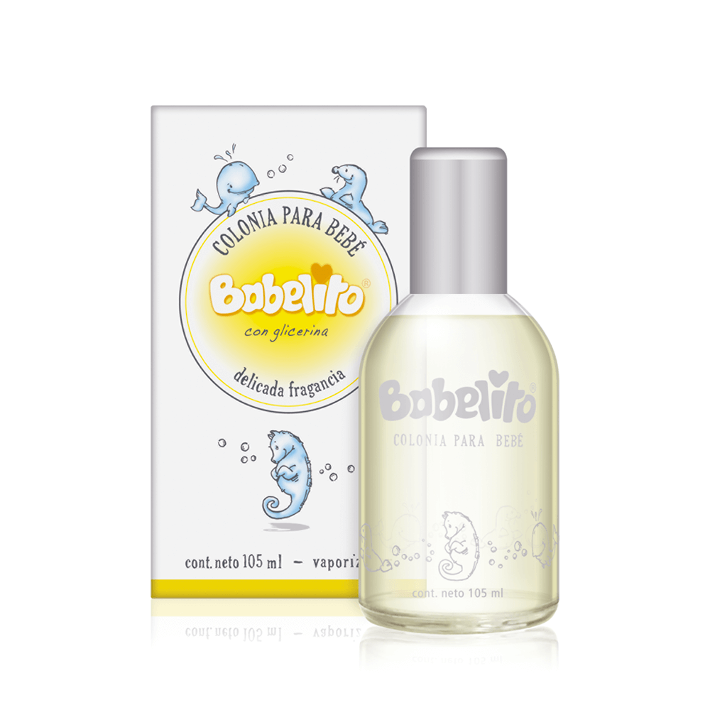 Colonia para bebé – botella Vidrio con Vaporizador – Babelito