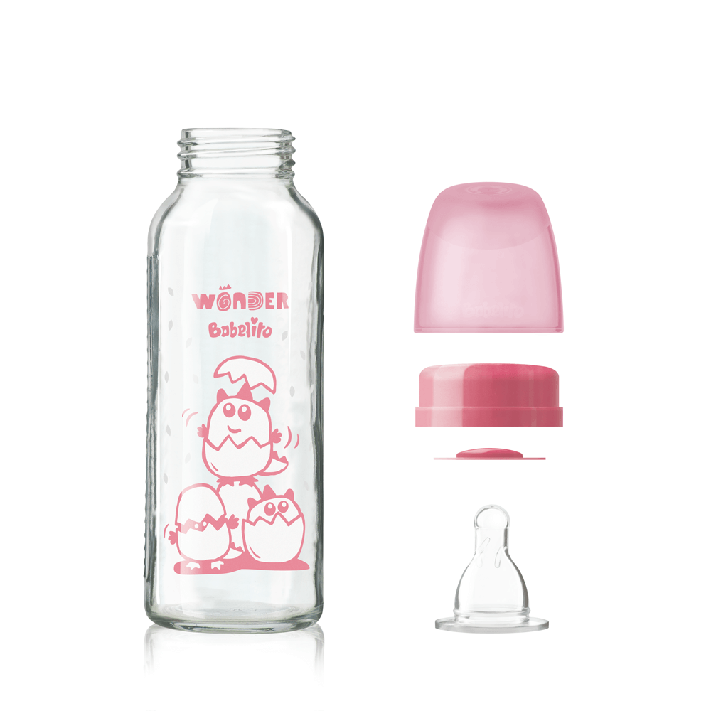 Biberón de Vidrio Boca Estándar 250ml - Imagen 4