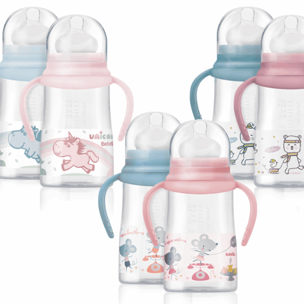 Alternative view of Biberón Boca Ancha con Asas 250ml