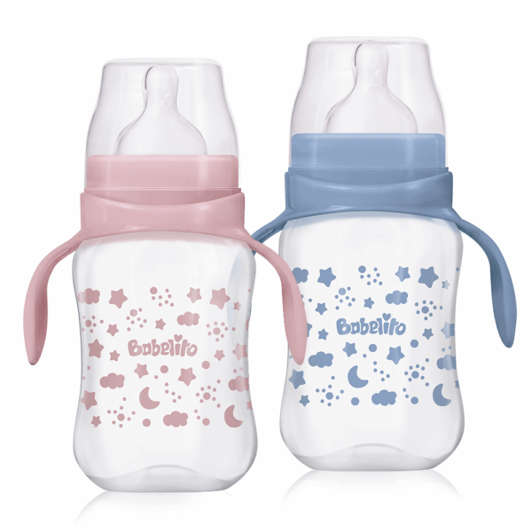 Alternative view of Biberón Boca Ancha 250ml con asas