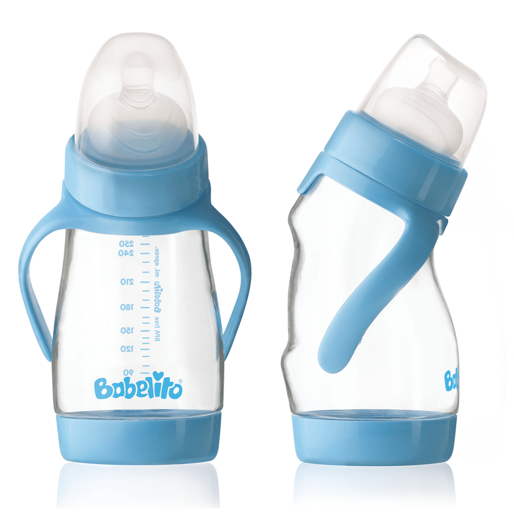 Biberón Angular Boca Ancha con Asas 270ml - Imagen 6