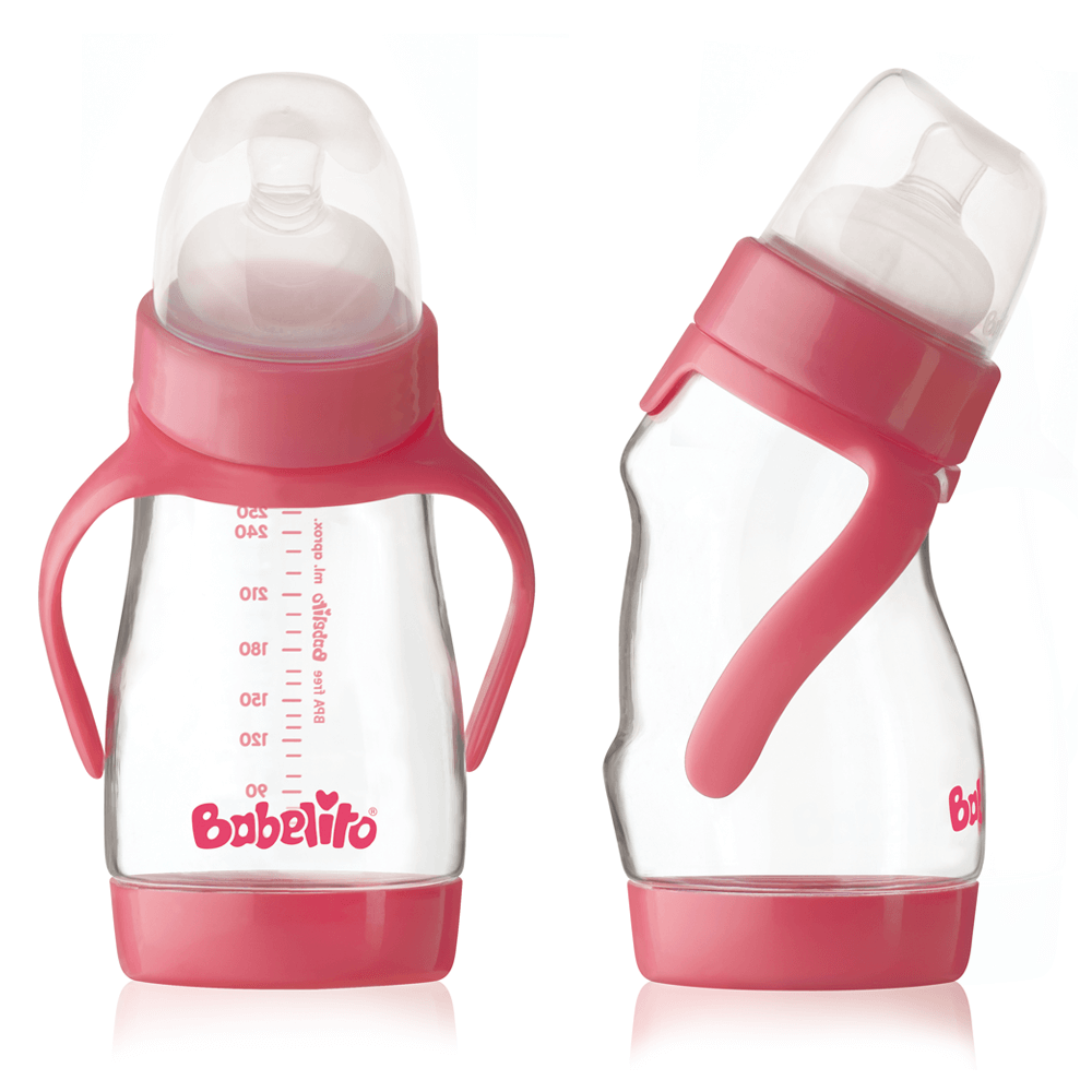 Biberón Angular Boca Ancha con Asas 270ml - Imagen 5