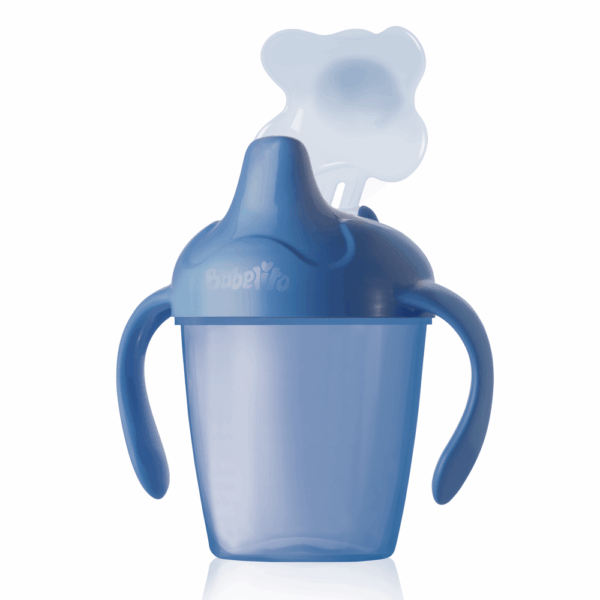 Non spill cup with handles