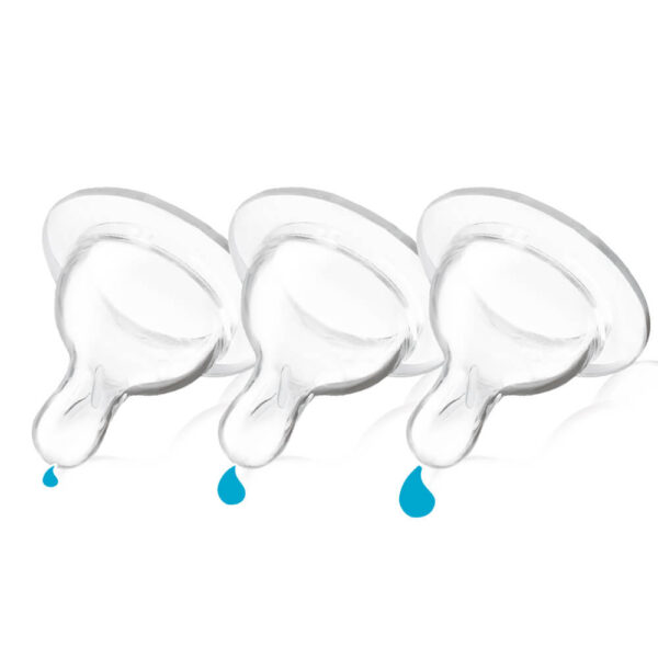 Alternative view of 2 Tetinas de Silicona Boca Ancha EasyFlow