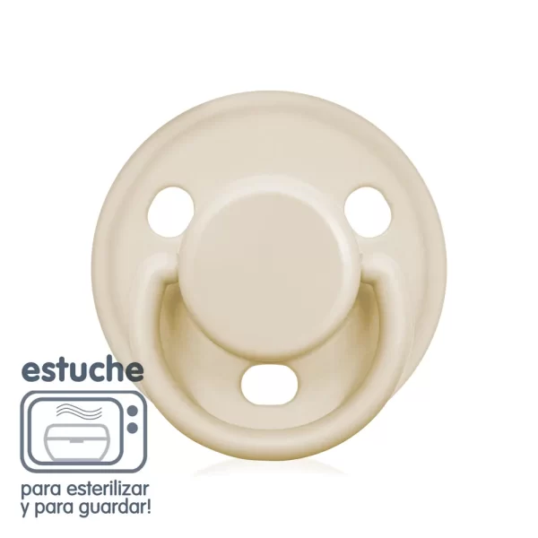 Chupete Redondo + Estuche para esterilizar