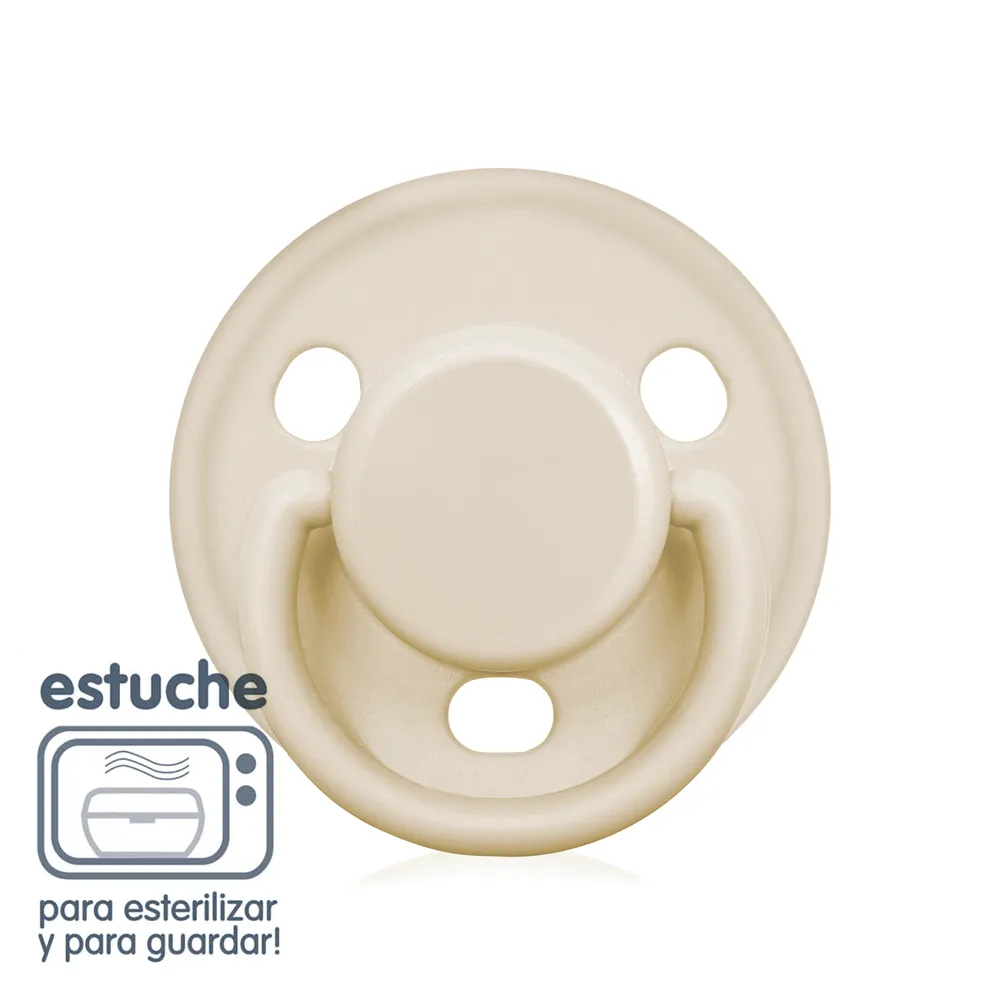 Chupete Redondo + Estuche para esterilizar